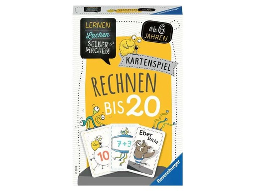 [90118508 1157652] Ravensburger Kinderspiel Lernen Lachen Selbermachen: Rechnen bis 20