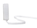 Spyk Spitzenband Liza Spitzen 10 mm x 10 m, Weiss