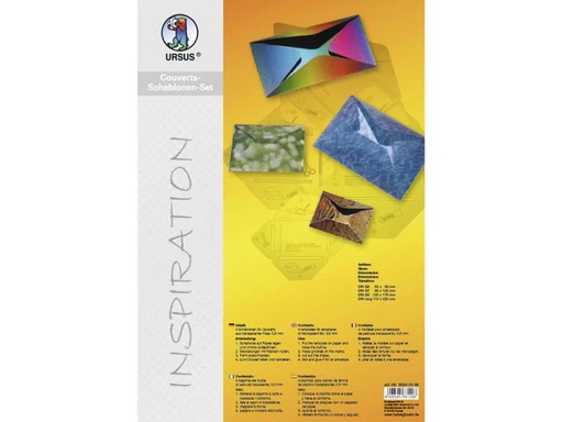 [90001162 671158] URSUS Couvert Schablonen-Set