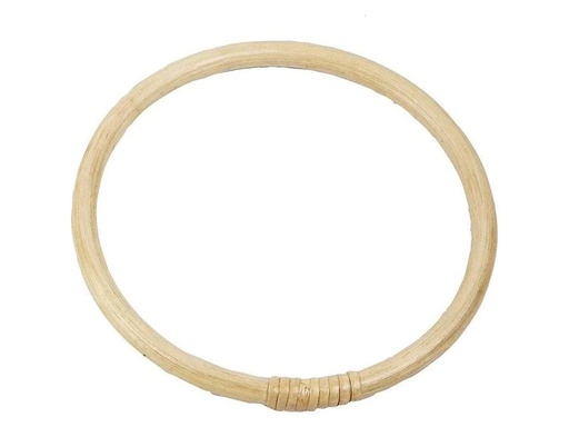 [90118676 1186683] Creativ Company Taschengriff Ø 17 cm Bambus, 1 Stück