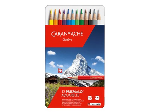 [90118812 55552] Caran d'Ache Farbstifte Prismalo 12 Stück