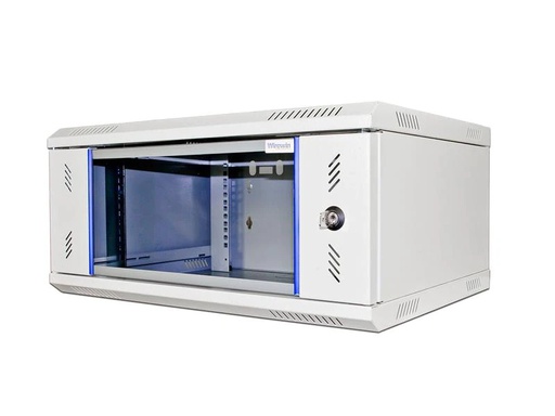 [90119198 1113389] Wirewin Wandschrank 600X600X4U Pro 2nd Gen 19 / 4HE / Hellgrau