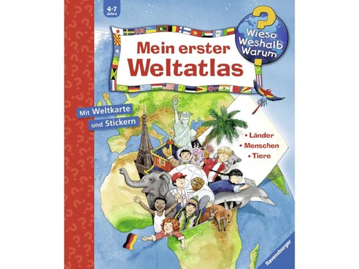 [90119297 656219] Ravensburger Kinder-Sachbuch WWW Mein erster Weltatlas