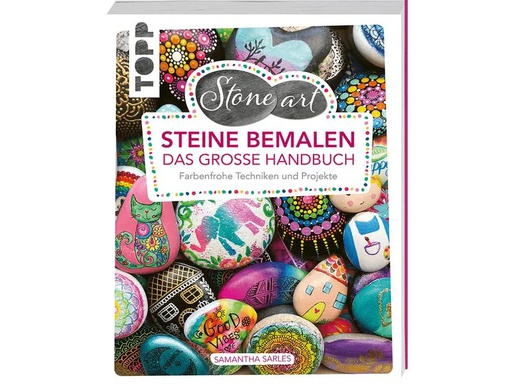 [90119456 1162444] Frechverlag Handbuch StoneArt: Steine bemalen 160 Seiten