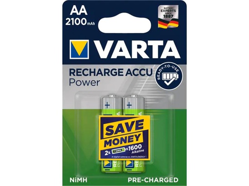 [90119564 659521] Varta Akku 2x AA 2100 mAh  2100 mAh
