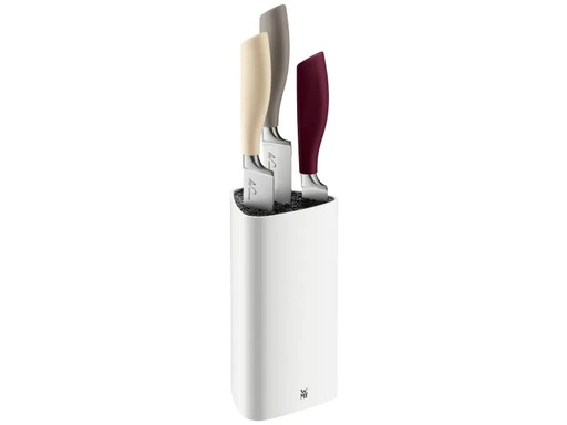 [90119607 453316] WMF Messerblock-Set mit Messer Elements Joy 4-teilig, Weiss