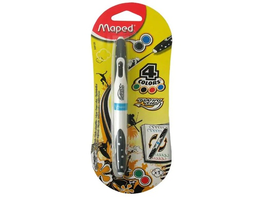 [90119871 683362] maped Kugelschreiber Twin Tip 4-farbig