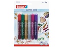 tesa Glitzerstift Deco 6 Tuben à 10 g