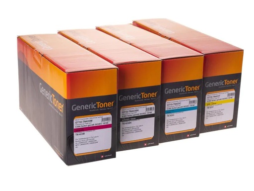 [90119917 864637] GenericToner Toner Brother TN-423 KIT Black/Cyan/Magenta/Yellow