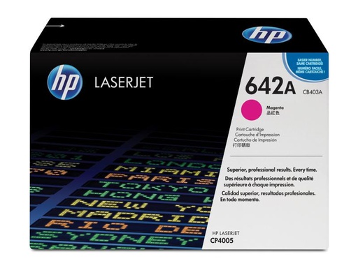 [90120348 54603] HP Toner Nr. 642A (CB403A) Magenta
