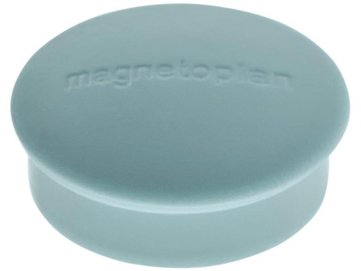 [90120393 1072885] Magnetoplan Haftmagnet Discofix Ø 1.9 cm Blau, 10 Stück