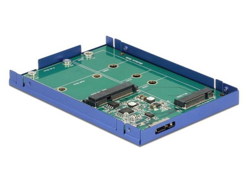 [90012036 483874] Delock 2.5-Einbaurahmen USB 3.1 für M.2/mSATA-Module