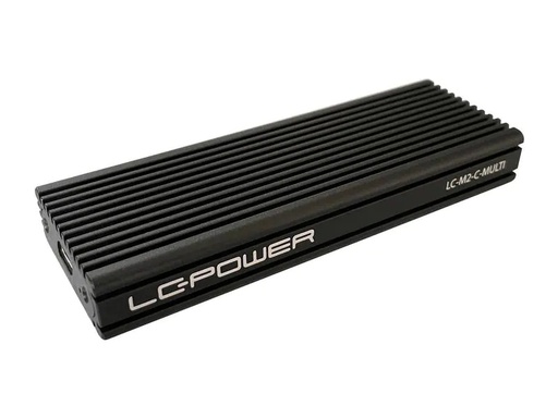 [90120694 1215719] LC-Power Externes Gehäuse LC-M2-C-MULTI M.2 Schwarz