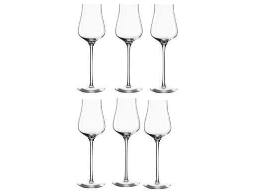 [90120712 1189225] Leonardo Grappaglas Brunelli 210 ml, 6 Stück, Transparent