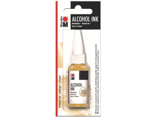 [90120791 1082562] Marabu Alkoholtinte Ink Metallic Gold, 20 ml