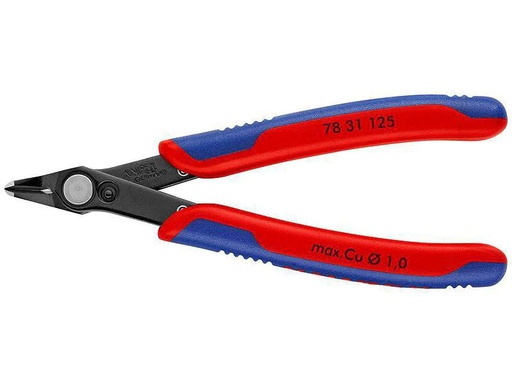 [90120852 916896] Knipex Elektronik-Seitenschneider Super Knips 125 mm schmal