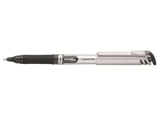 [90120901 1187866] pentel Gelschreiber Liquid EnerGel mit 0.7 mm Metallspitze, Schwarz