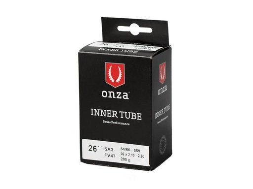 [90120905 1183766] Onza Fahrradschlauch SA3 Sclaverand/Presta 26