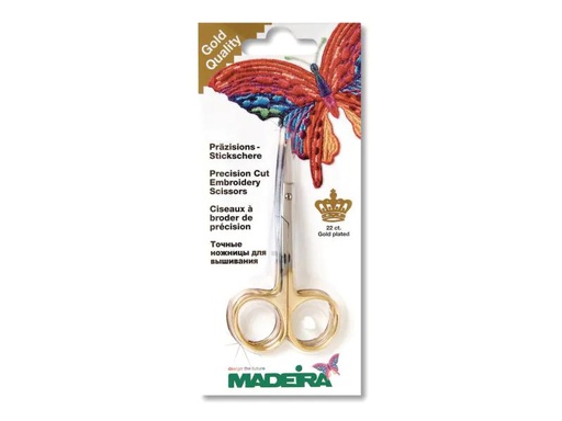 [90121094 629466] Madeira Stickzubehör Präzisions-Stickschere  1 Stück