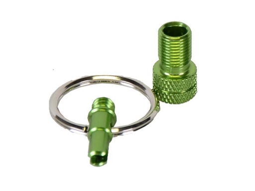 [90121102 1192330] byschulz Ventiladapter Mini-Tool Grün
