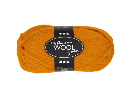 [90121114 842092] Creativ Company Wolle Melbourne Hellbraun