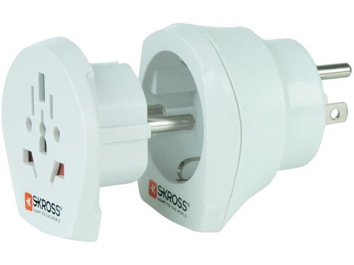 [90121133 309433] SKROSS Reiseadapter Combo World – USA