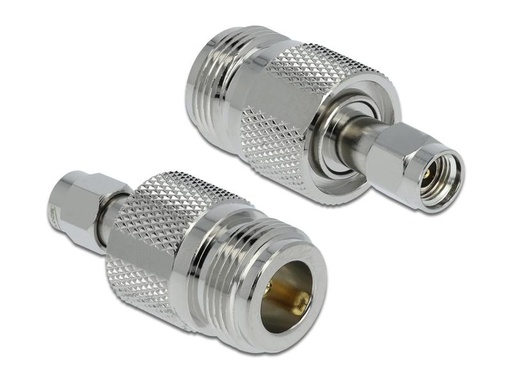 [90121256 1029416] Delock Antennenadapter N-Type Buchse (f) - RP-SMA Stecker (m)