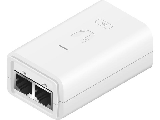 [90121426 1091454] Ubiquiti PoE Injector POE-24-7W-G-WH