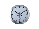 NeXtime Wanduhr Station Stripe Ø 19 cm Weiss