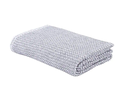 Eskimo Decke Ascona 150 x 210 cm, Weiss/Antrazith