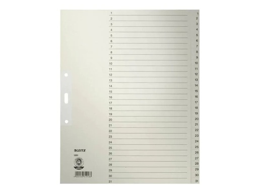 [90121535 963505] Leitz Register A4 1-31