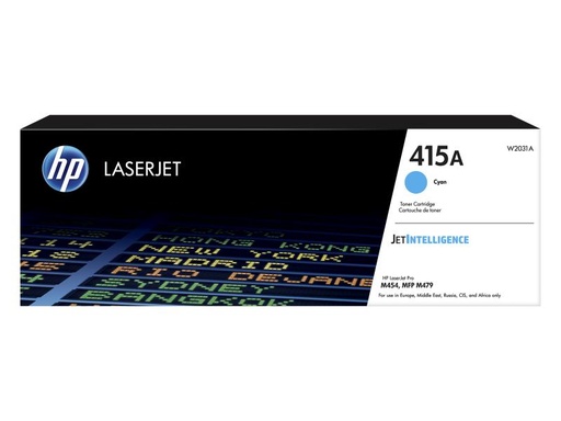 [90121659 950132] HP Toner Nr. 415A (W2031A) Cyan
