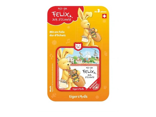 [90122063 1184312] Tigermedia tigercard Mit em Felix dur d'Schwiz