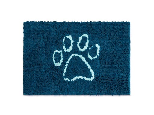 [90122158 998656] Dogs smarter by design Schmutzfangmatte Dirty Door Mat Pacific Blue L