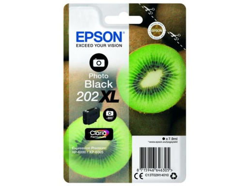 [90122172 724242] Epson Tinte 202 XL / C13T02H14010 Photo Black