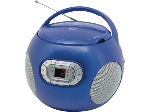 [90012200 890181] soundmaster Radio/CD-Player SCD2120 Blau