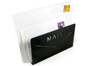 Trendform Briefhalter MAIL Schwarz Matt, 1 Stück