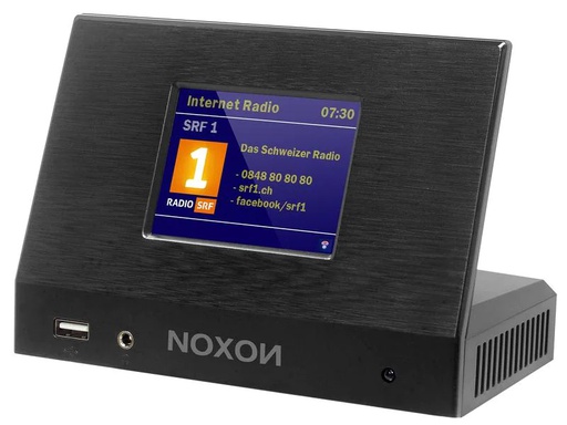[90122391 618671] Noxon Radio-Tuner A120+ Schwarz