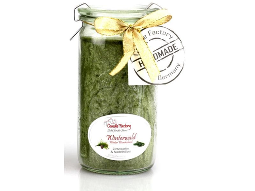 [90122409 1162151] Candle Factory Duftkerze Winterwald Mini Jumbo