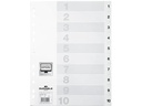 DURABLE Register A4 1-10, mit Indexblatt