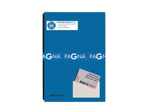 [90122630 1191084] Pagna Unterschriftenmappe Color mit 20 Fächer, Blau