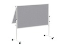 Maul Moderationswand MAULsolid  12 cm x 15 cm, Grau