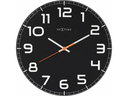 NeXtime Wanduhr Classy Round Ø 30 cm Schwarz