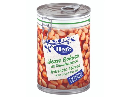 [90123088 726219] Hero Dose Weisse Bohnen 440 g