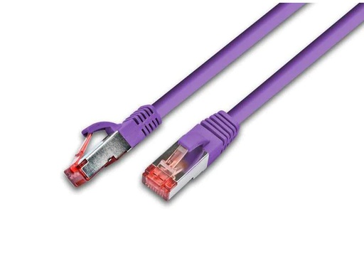 [90123383 149987] Wirewin Patchkabel RJ-45 - RJ-45, Cat 6, S/FTP, 0.75 m, Violett