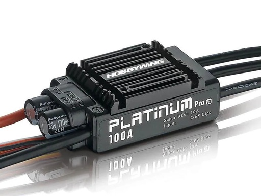 [90123393 376381] Hobbywing Brushless Regler Platinum Pro V3 100A, 2-6S, BEC