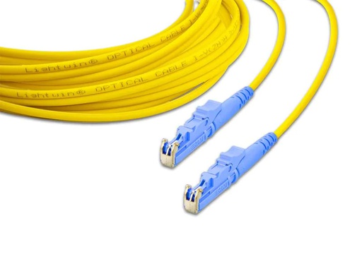 [90123419 617151] Lightwin LWL-Patchkabel E2000-E2000, Singlemode, Simplex, 1m
