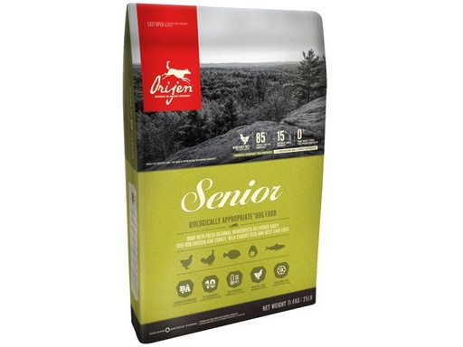 [90123503 1024552] Orijen Trockenfutter Dog Senior mit Huhn, 11.4 kg