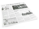 Sier Sandwich-Beutel News Paper 30 cm x 30 cm, 300 Stück