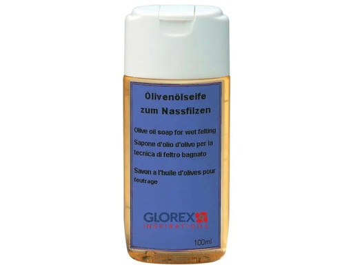 [90012340 1115571] Glorex Nassfilzen Olivenölseife, 100 ml